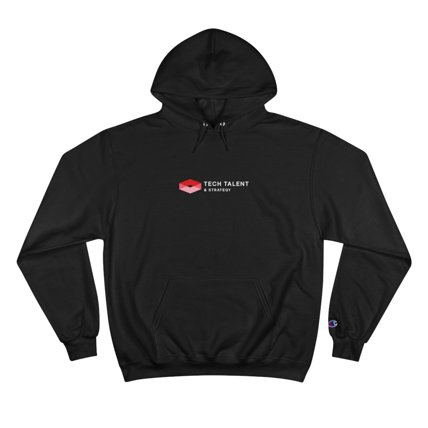 Red Logo Champion Hoodie