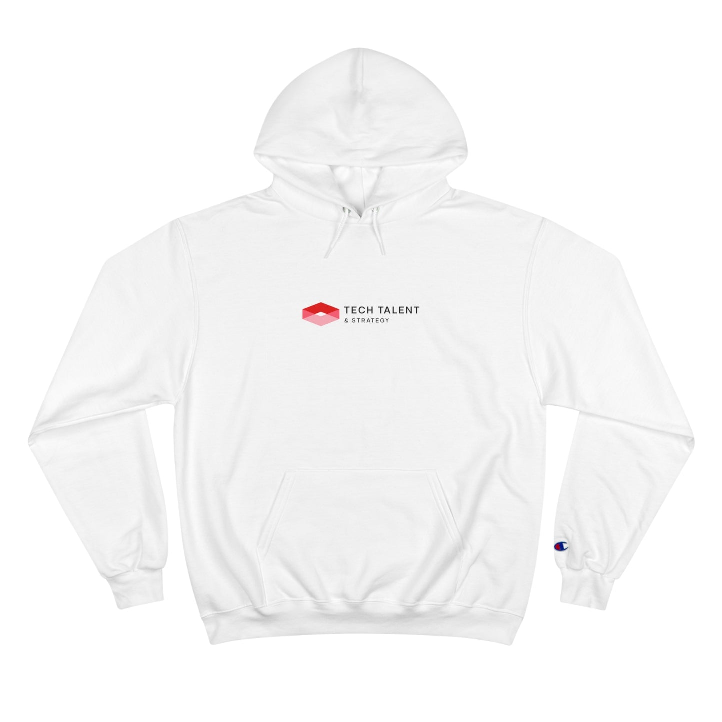 Red Logo Champion Hoodie