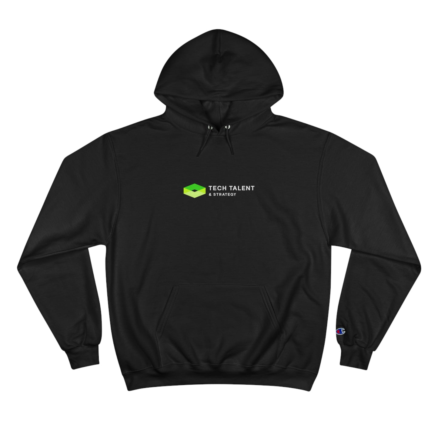 Green Logo Champion Hoodie