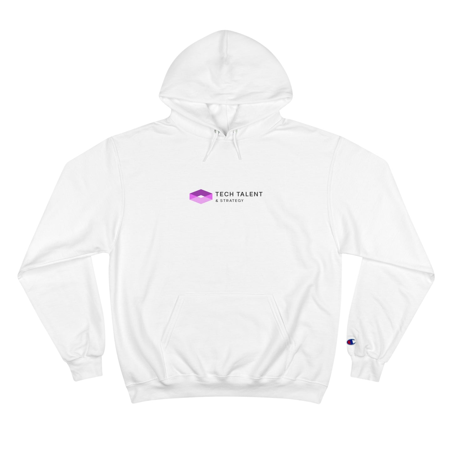 Purple Logo Champion Hoodie