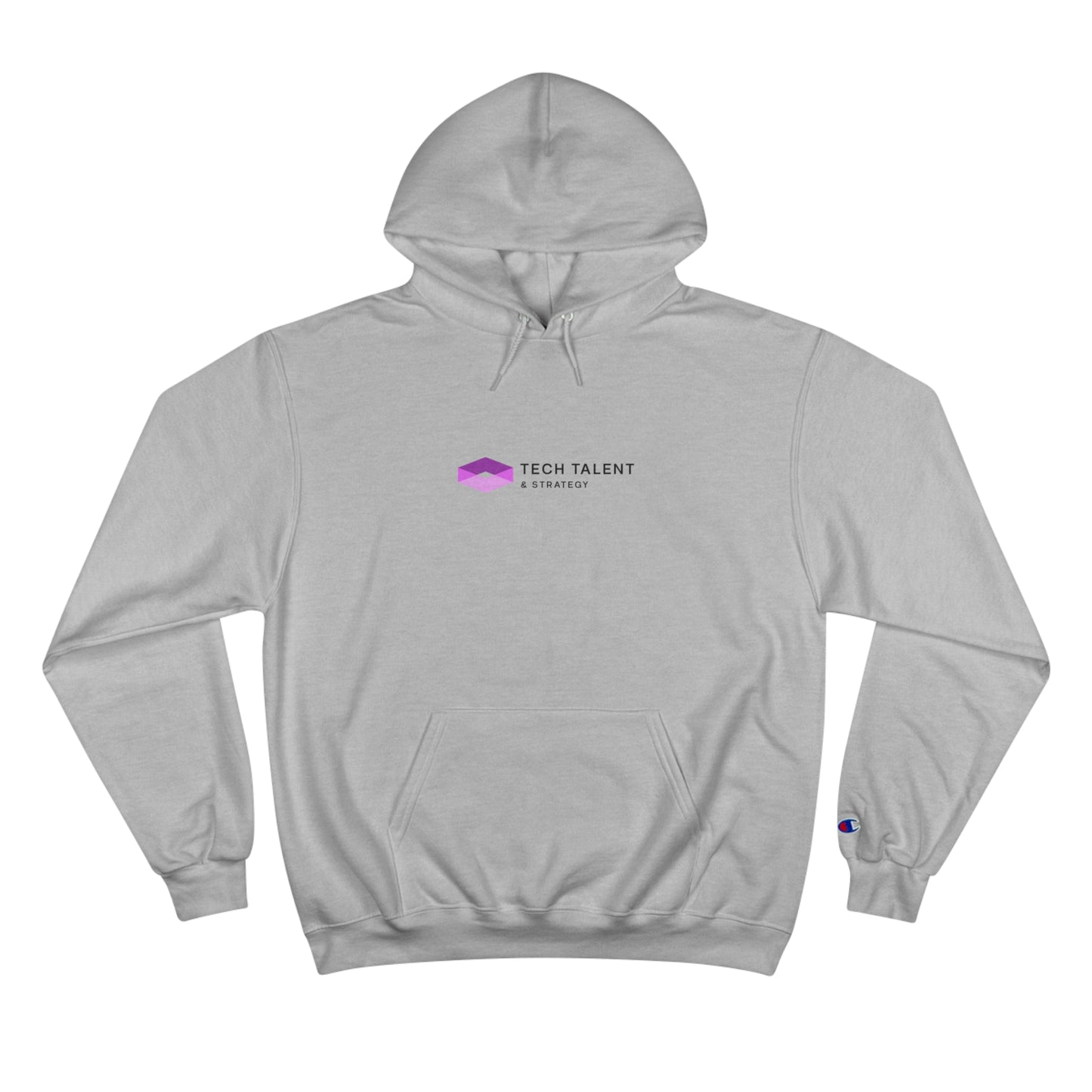 Purple Logo Champion Hoodie