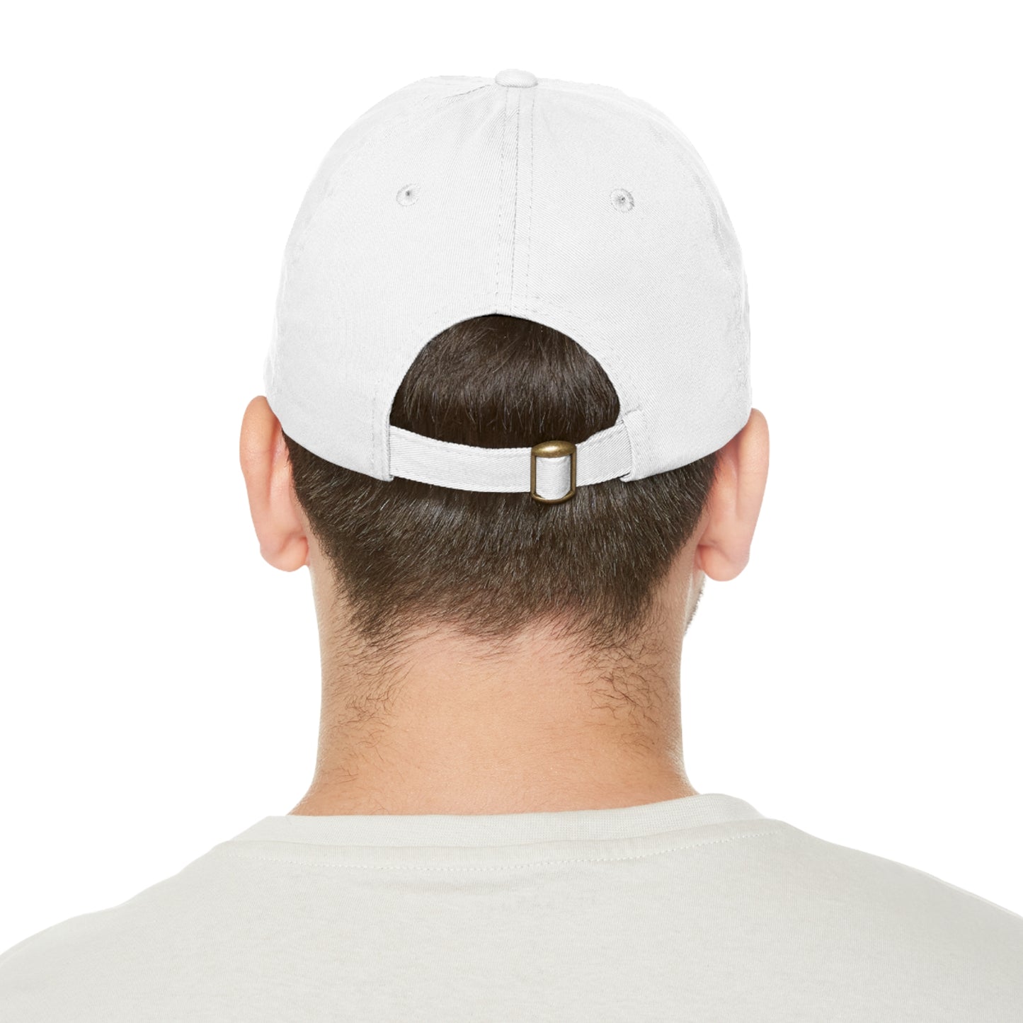 Leather Patch Logo Dad Hat