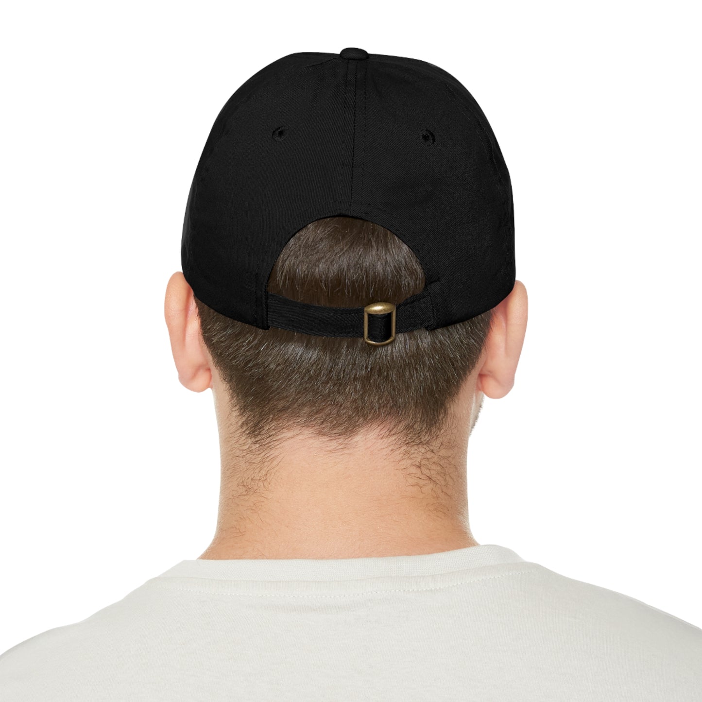 Leather Patch Logo Dad Hat