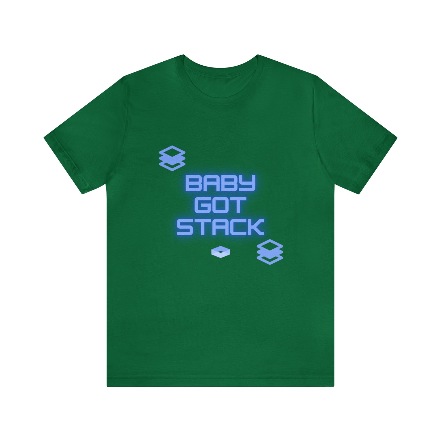 Adult Baby Got Stack Short Sleeve Tee