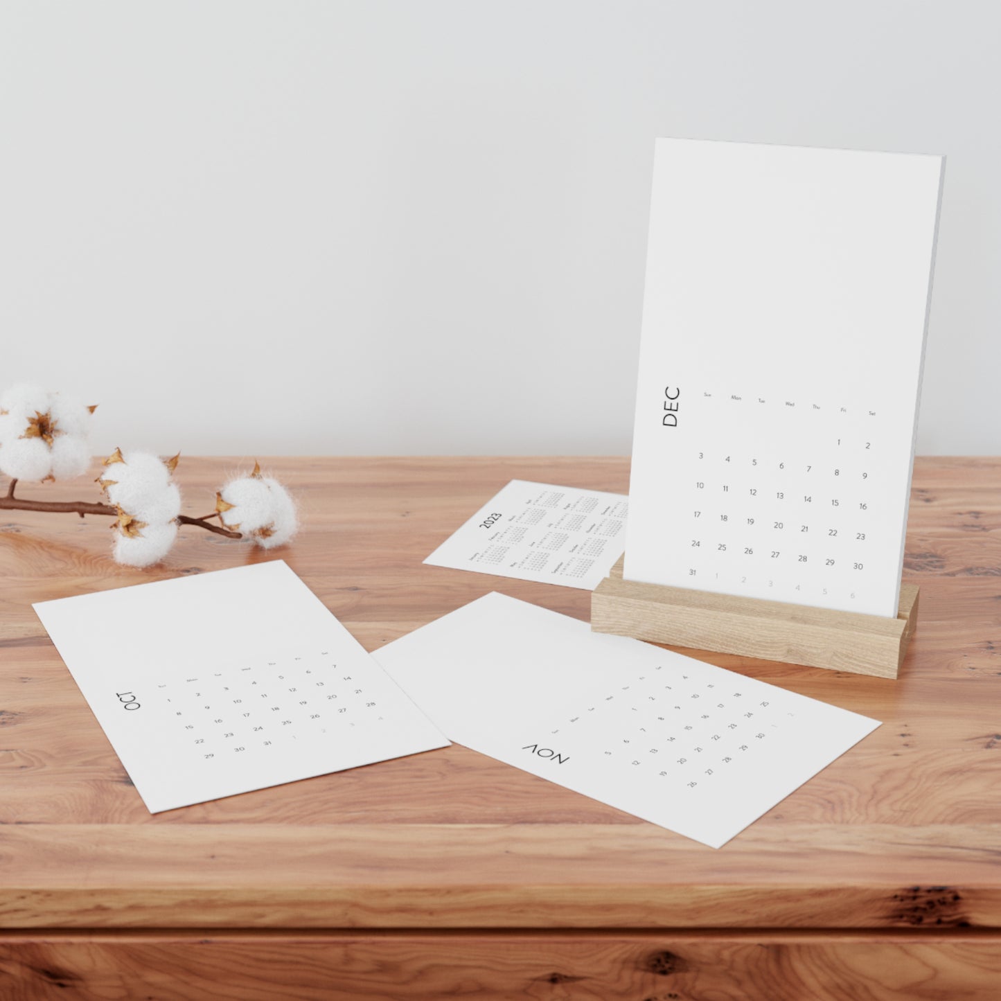 Vertical Desk Calendar (2023)