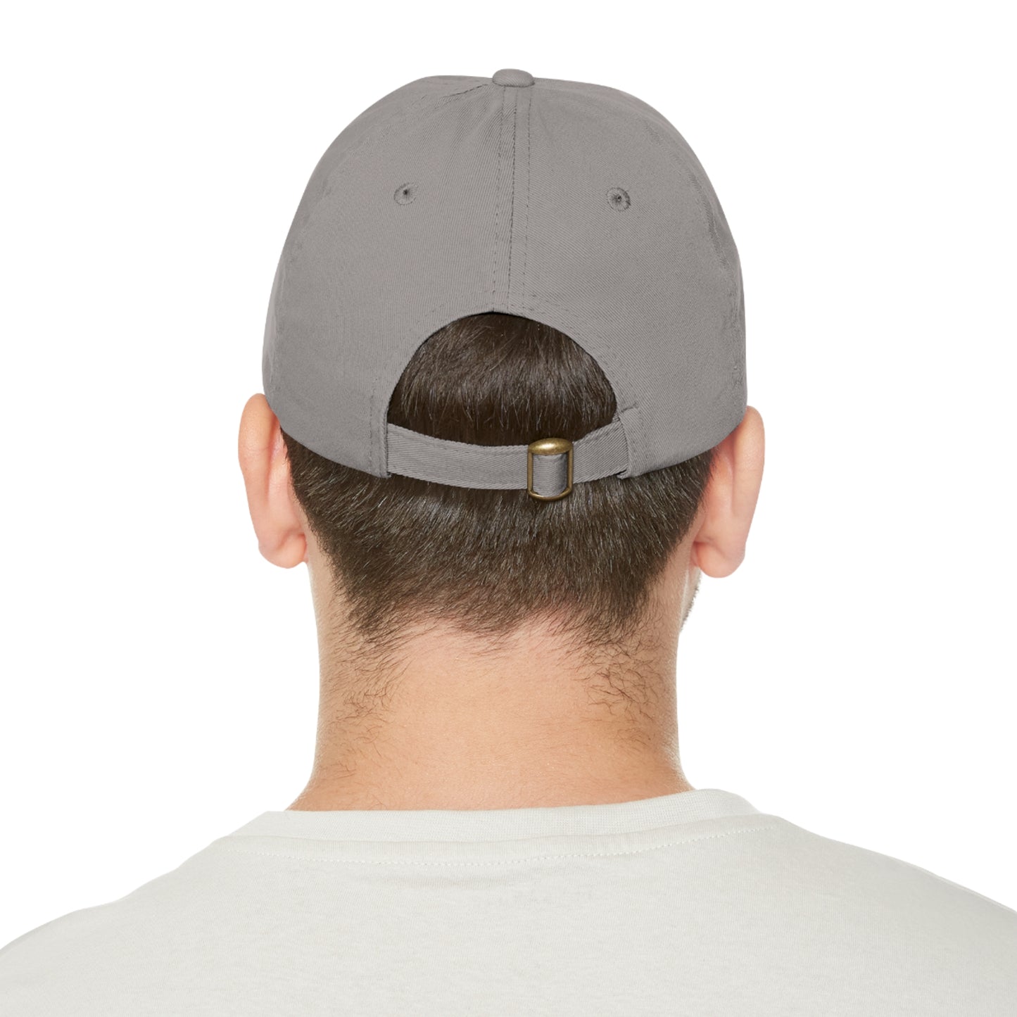 Leather Patch Logo Dad Hat