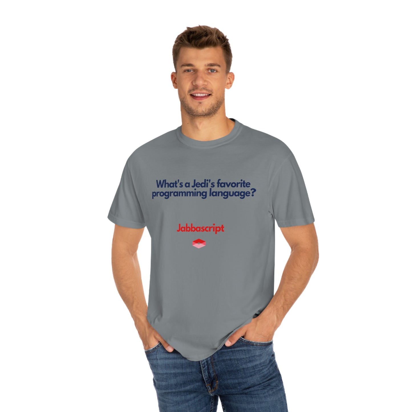 Adult Jabbascript Garment-Dyed T-shirt