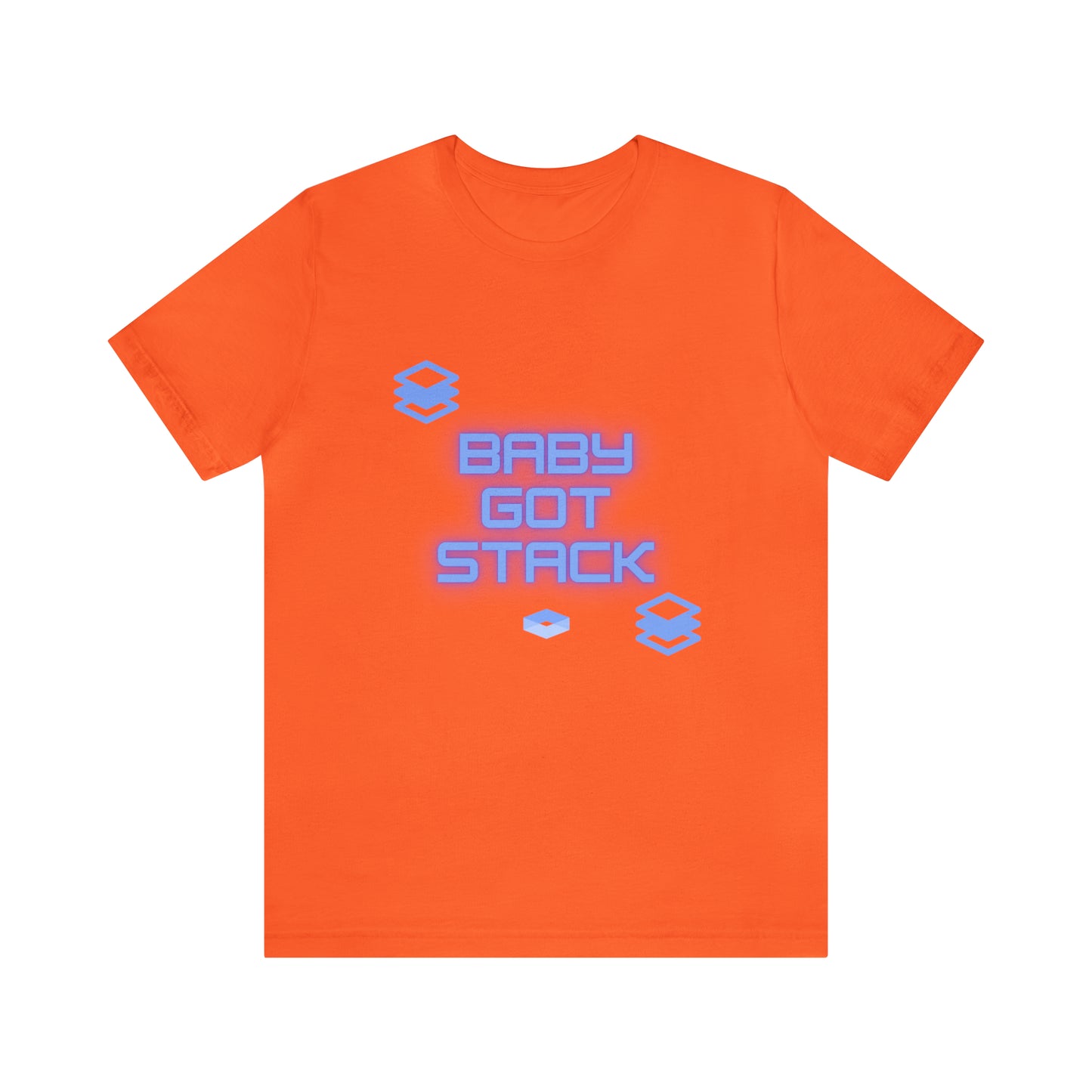 Adult Baby Got Stack Short Sleeve Tee