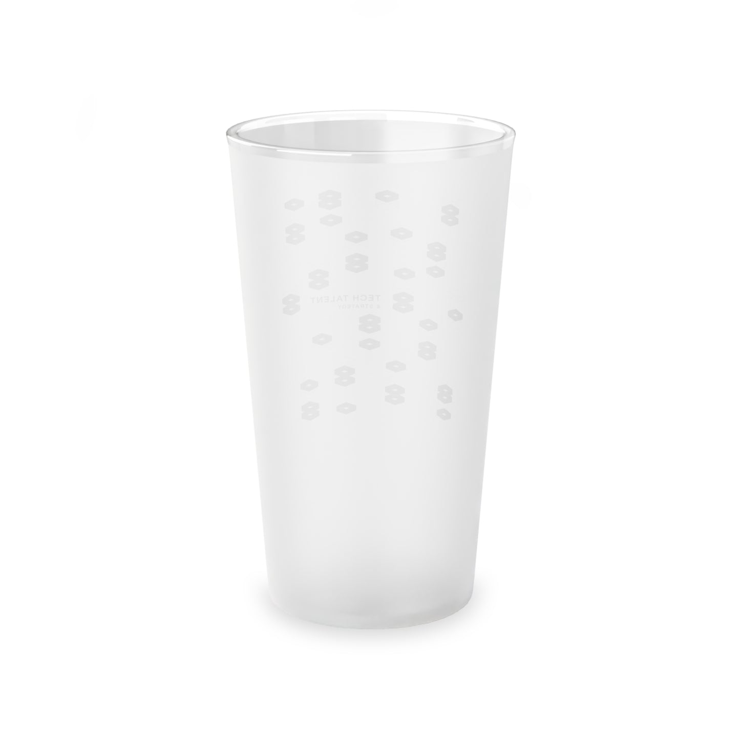 Frosted Pint Glass, 16oz