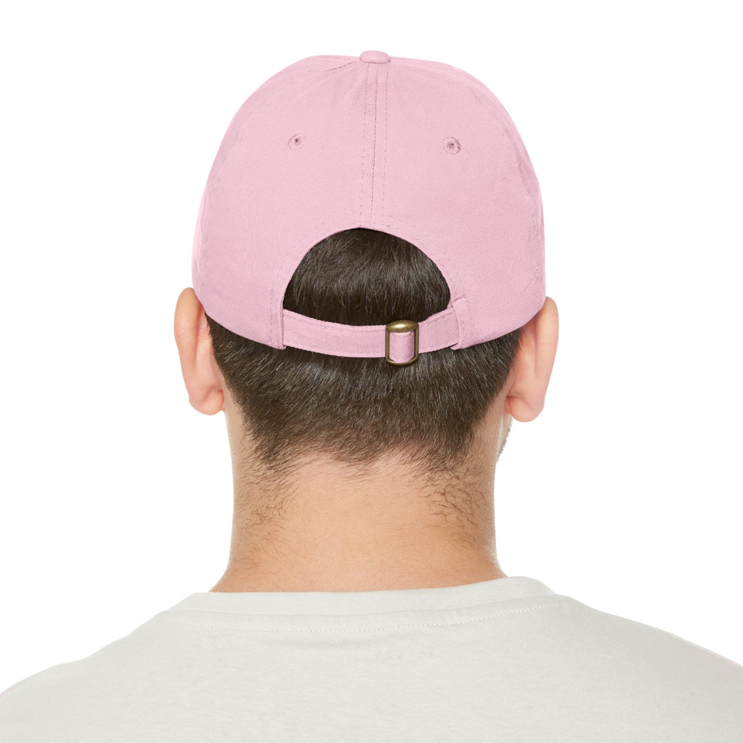 Leather Patch Logo Dad Hat