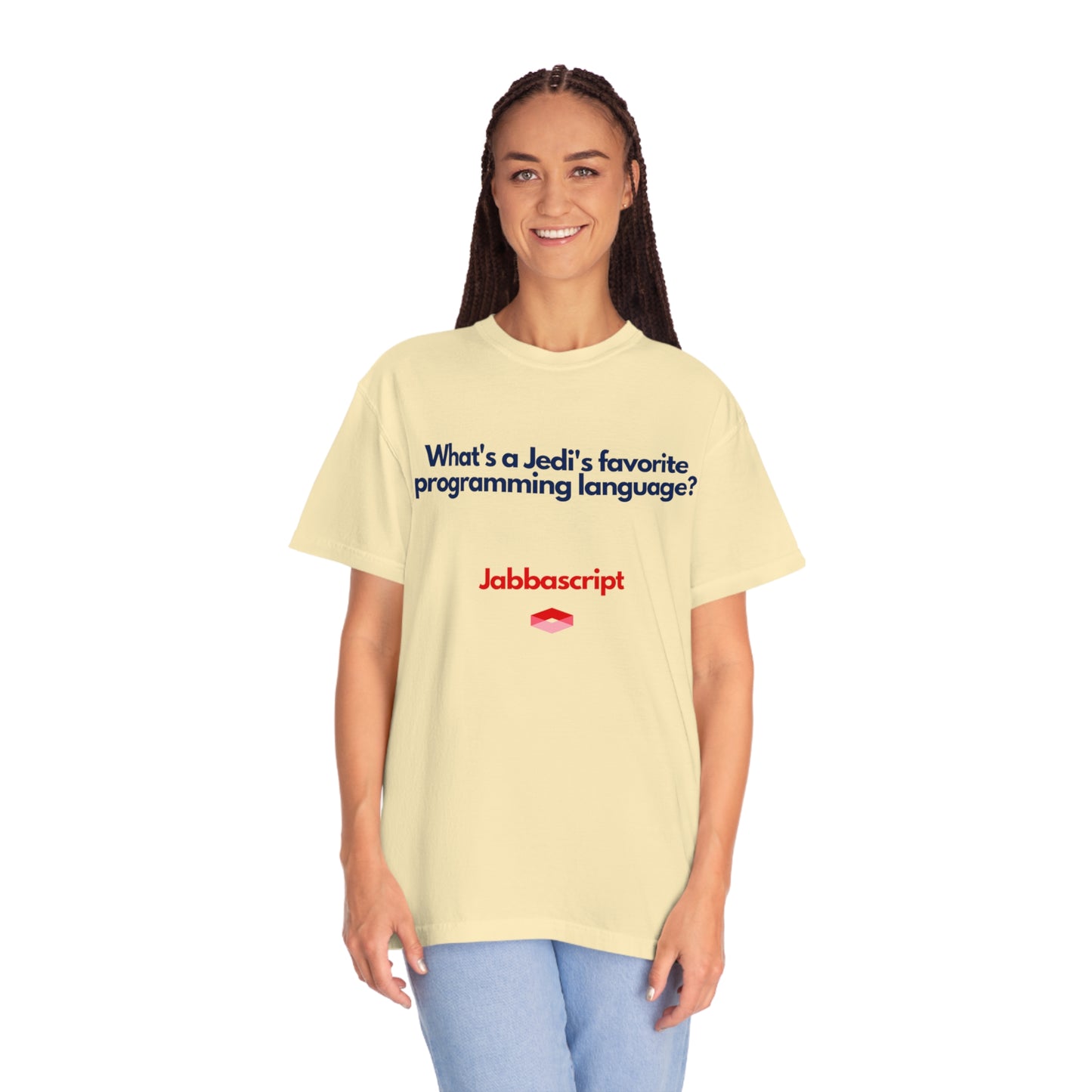 Adult Jabbascript Garment-Dyed T-shirt